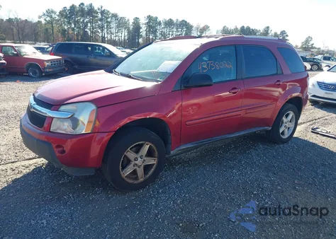 2005 Chevrolet Equinox Lt из США, поврежденный, VIN 2CNDL73F556132859
